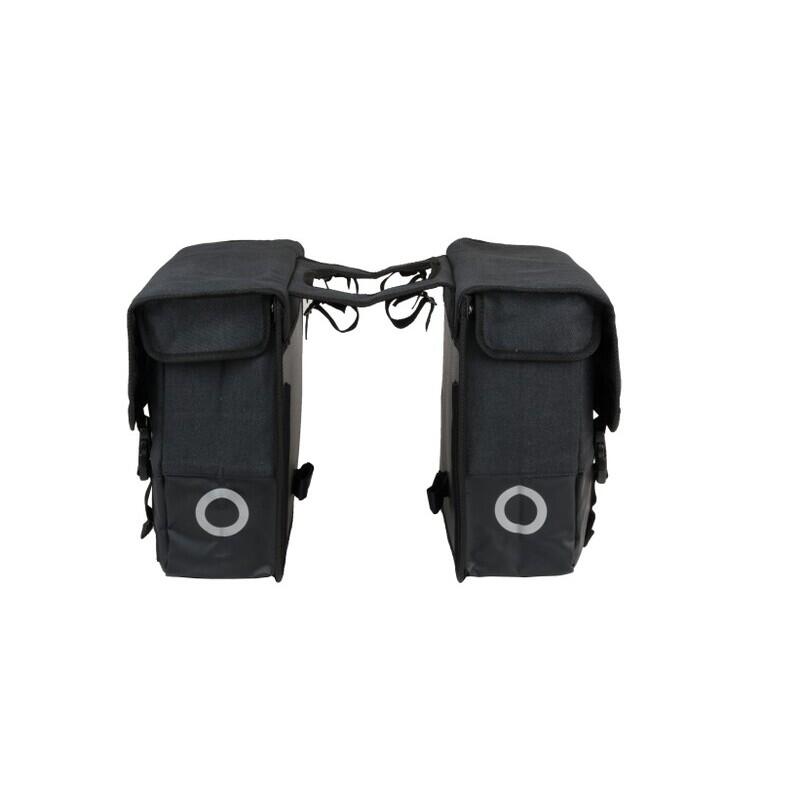 Dubbele bagagedrager tas van gecoat canvas Willex 30 L 3/3
