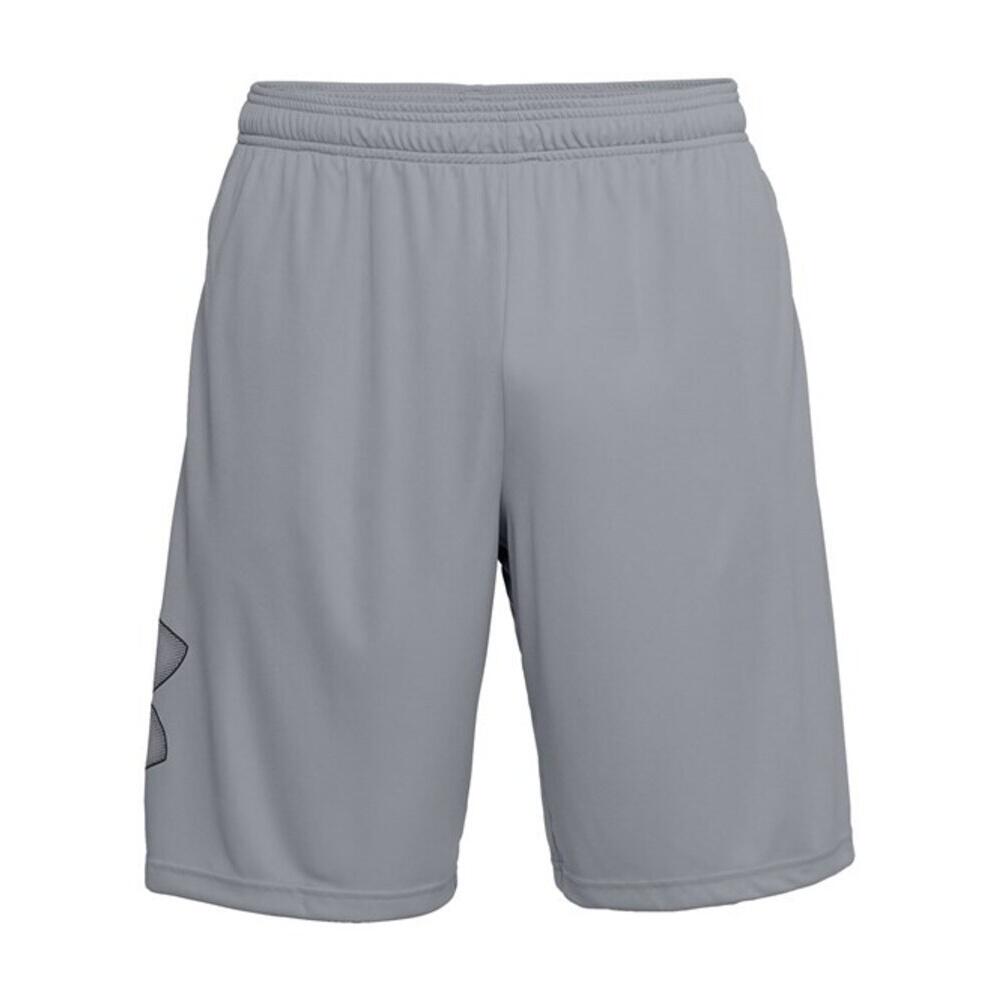 UNDER ARMOUR Mens Tech Shorts (Steel Grey/Black)