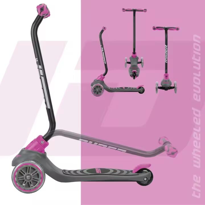 Patinete Ryder Neo 3 ruedas, base antideslizante, freno trasero, plegable. 5/7