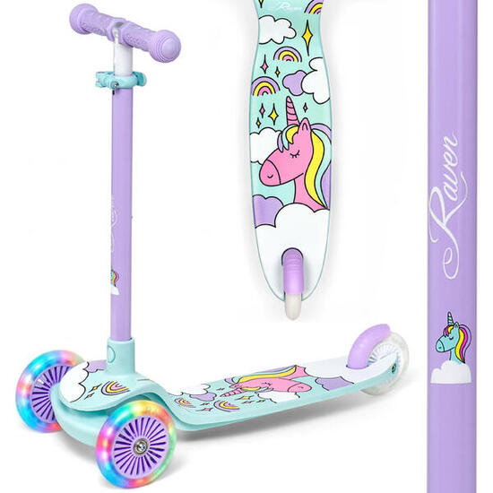 Dreirad-Balance-Roller für Kinder Laviana Leuchtende LED-Räder