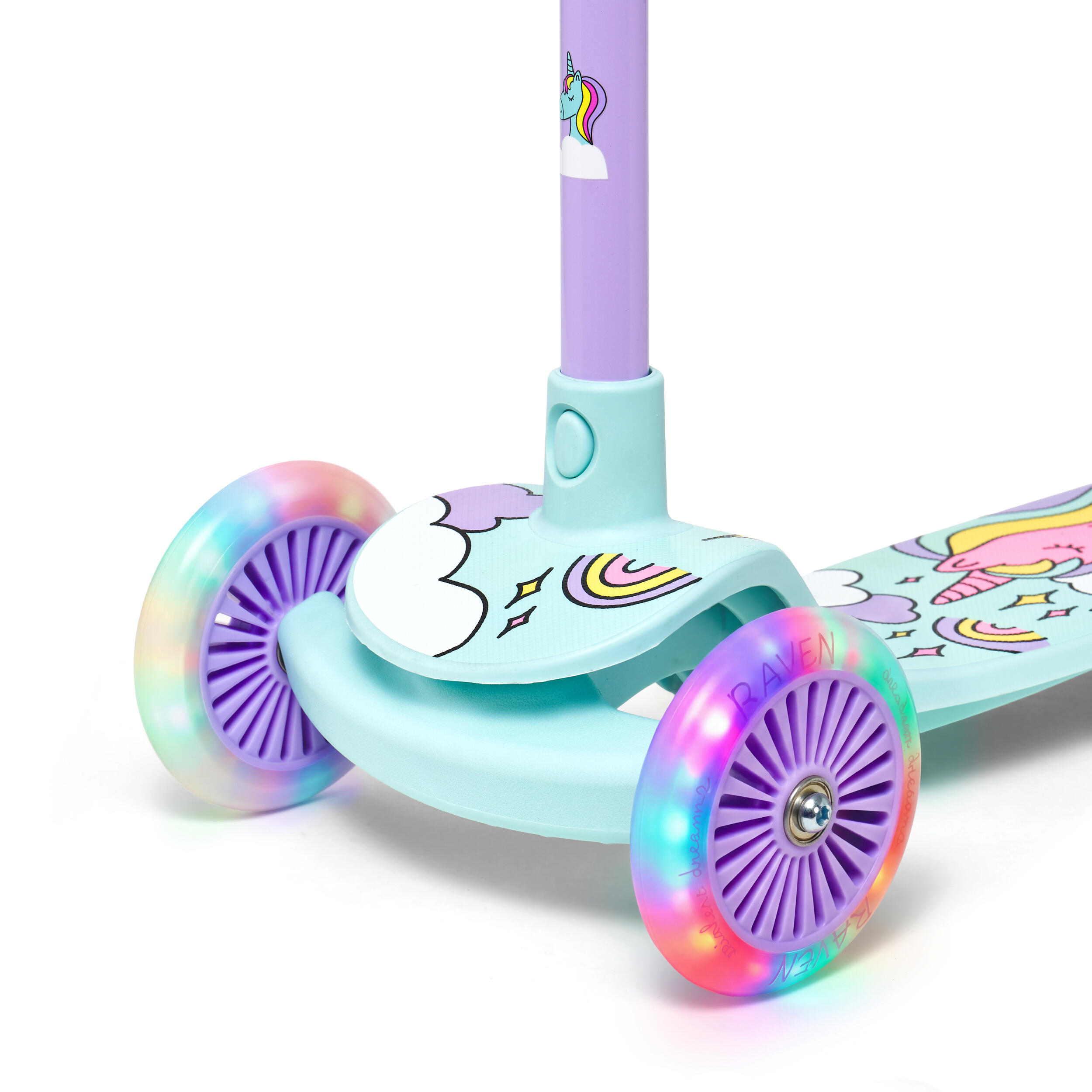 Monopattino a tre ruote con bilanciamento per bambini Laviana Ruote LED luminose 2/7