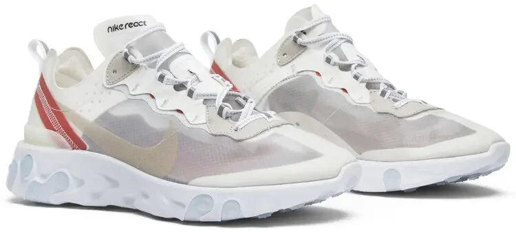 Nike React Element 87 Sail Light Bone 5/5