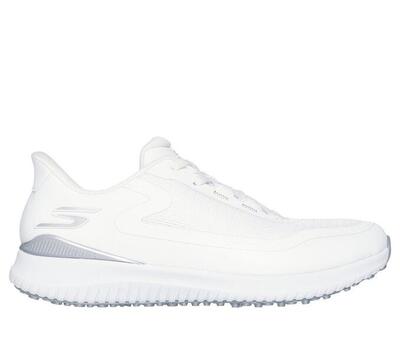 SKECHERS SLIP-INS GO GOLF FLIGHT BIANCO ARGENTO - SCARPA DA DONNA