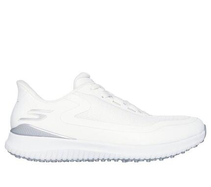 SKECHERS SLIP-INS GO GOLF FLIGHT BLANC ARGENT - CHAUSSURES POUR FEMMES