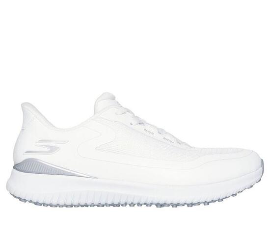 SKECHERS SLIP-INS GO GOLF FLIGHT BLANC ARGENT - CHAUSSURES POUR FEMMES