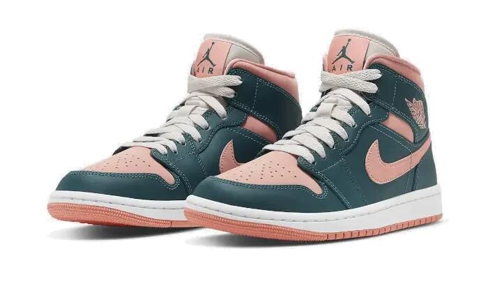 Jordan 1 Mid Dark Teal Green (W) 2/3