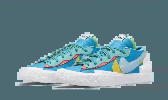 Zapatillas - Blazer Low Sacai Kaws - Neptuno azul 2/3