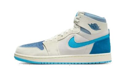 Schoenen - air jordan 1 zoom cmft 2 - dark powder blue