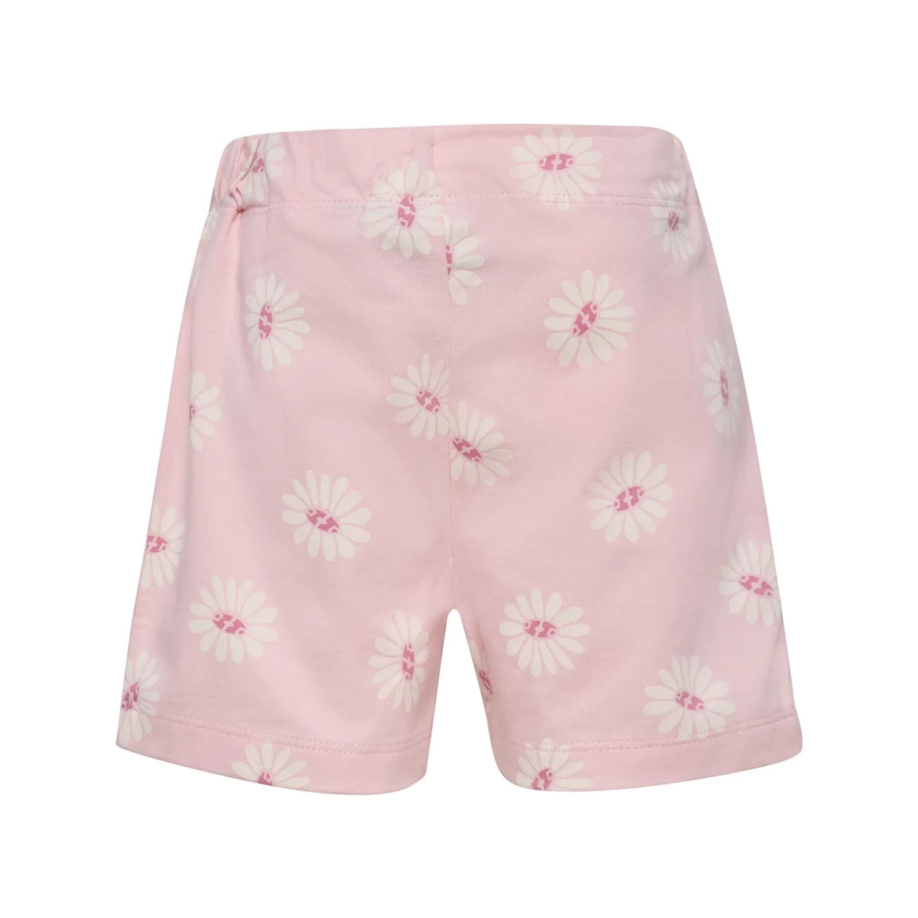 Short fleurie bébé Hummel F 3/4