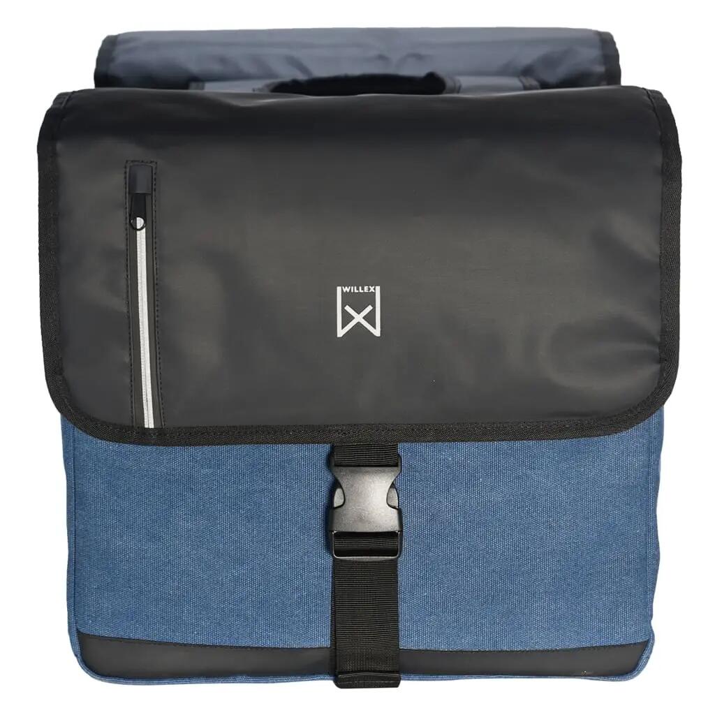 Double pannier bag Willex Business Canvas 2/2