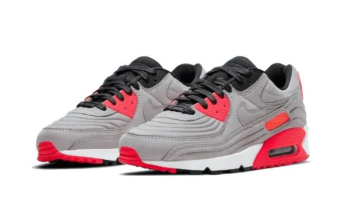 Nike Air Max 90 Night Silver Bright Crimson 2/3