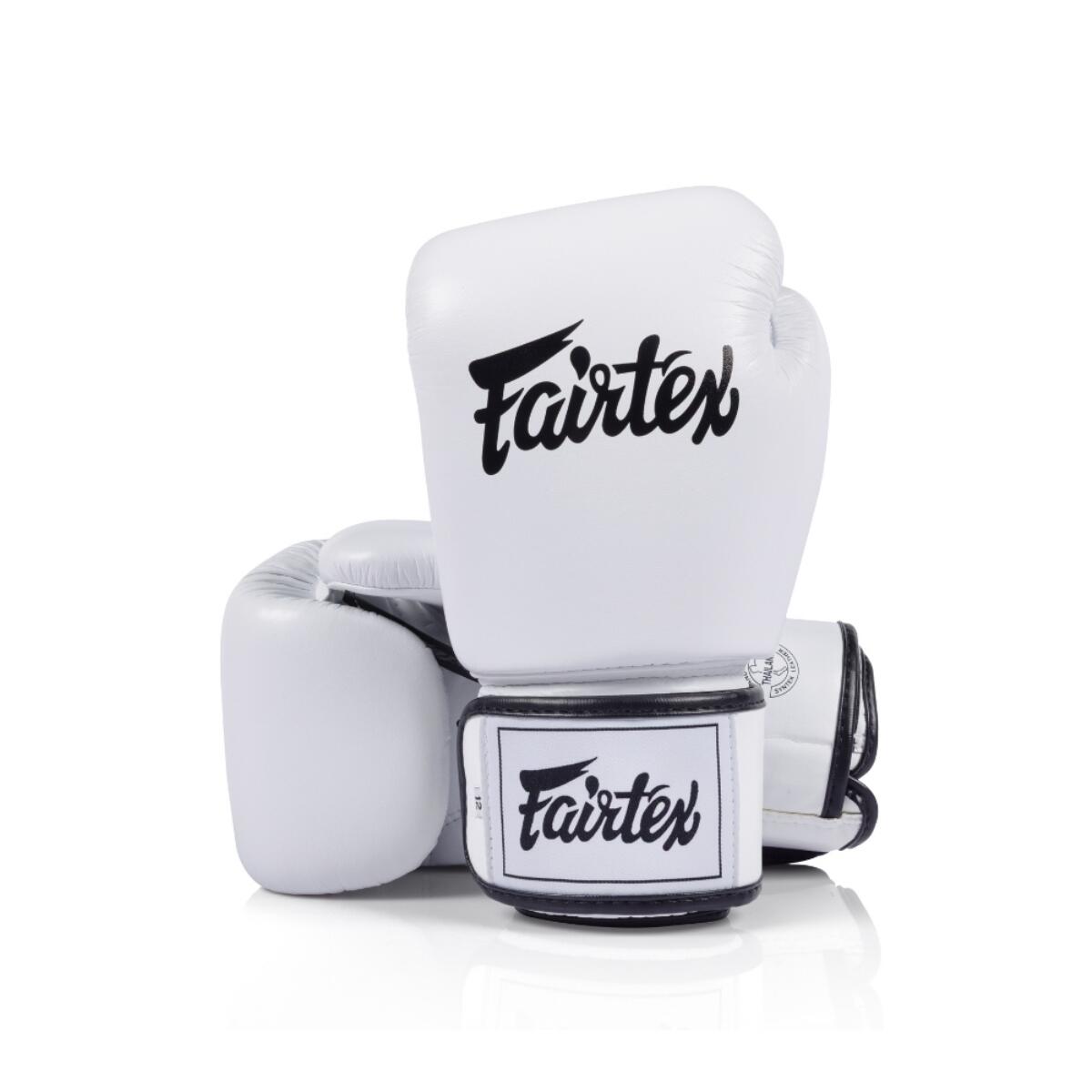 Guanti da boxe Fairtex BGV1C-PLUS – Bianco – 12 oz 2/4