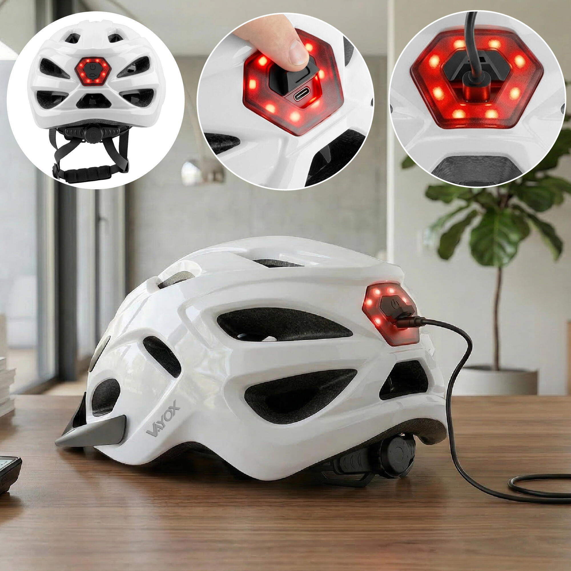 Vayox Speed VA0425 fietshelm LED-lampje 4/7
