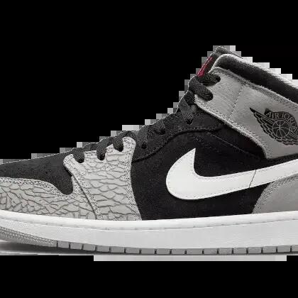 Basketball - Shoes - Air Jordan 1 Mid - Black/White/Red