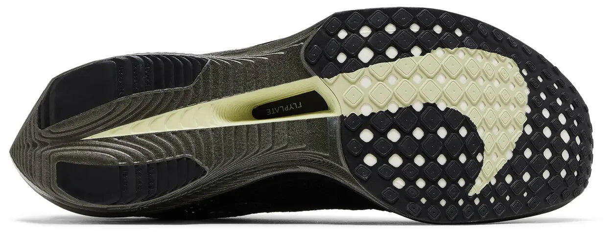 Nike ZoomX Vaporfly 3 Black Olive Aura Metallic Medium Ash 3/5