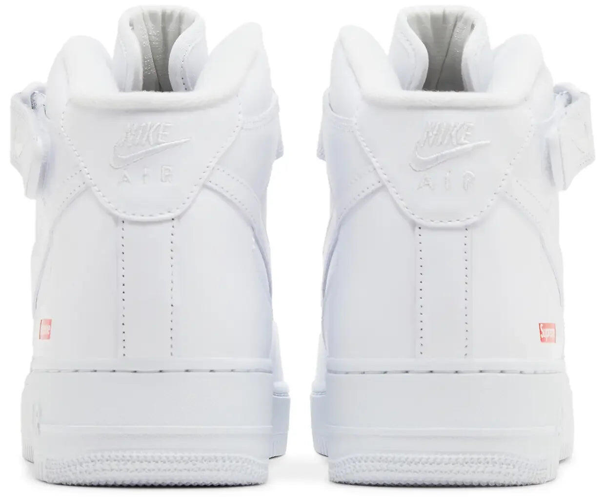 Nike Air Force 1 Mid Supreme White 4/5