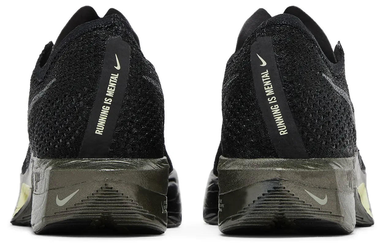 Nike ZoomX Vaporfly 3 Black Olive Aura Metallic Medium Ash 4/5