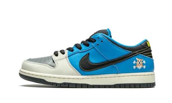 Scarpe - Skate - Unisex - SB Dunk Low - Blu/Avorio/Nero