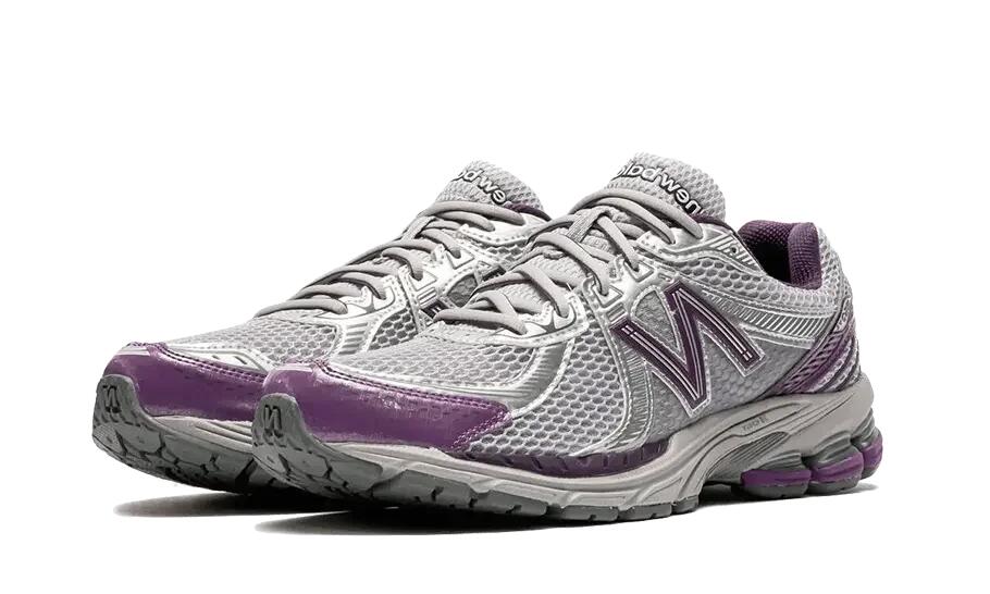 New Balance 860 V2 Grey Purple 2/4