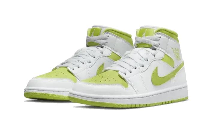 Air Jordan 1 Mid White Lime 2/2