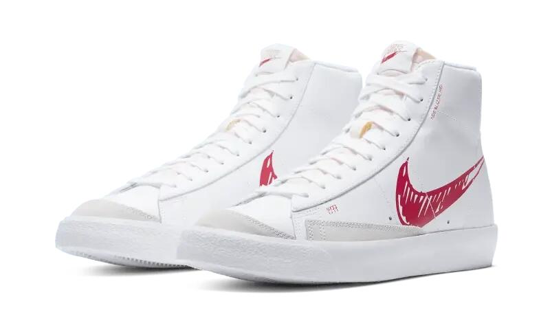 Nike Blazer Mid Sketch Red Swoosh 2/3