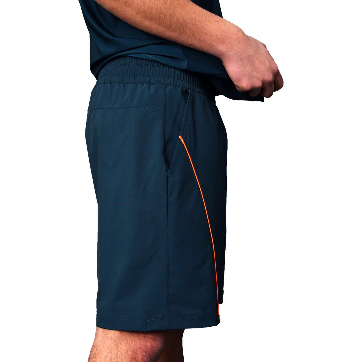 Pantalón corto de pádel Performance Azul & Naranja 3/5