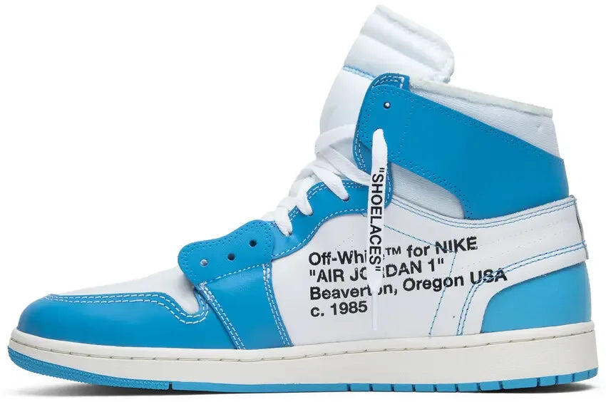 Jordan 1 Retro High Off-White University Blue 2/5
