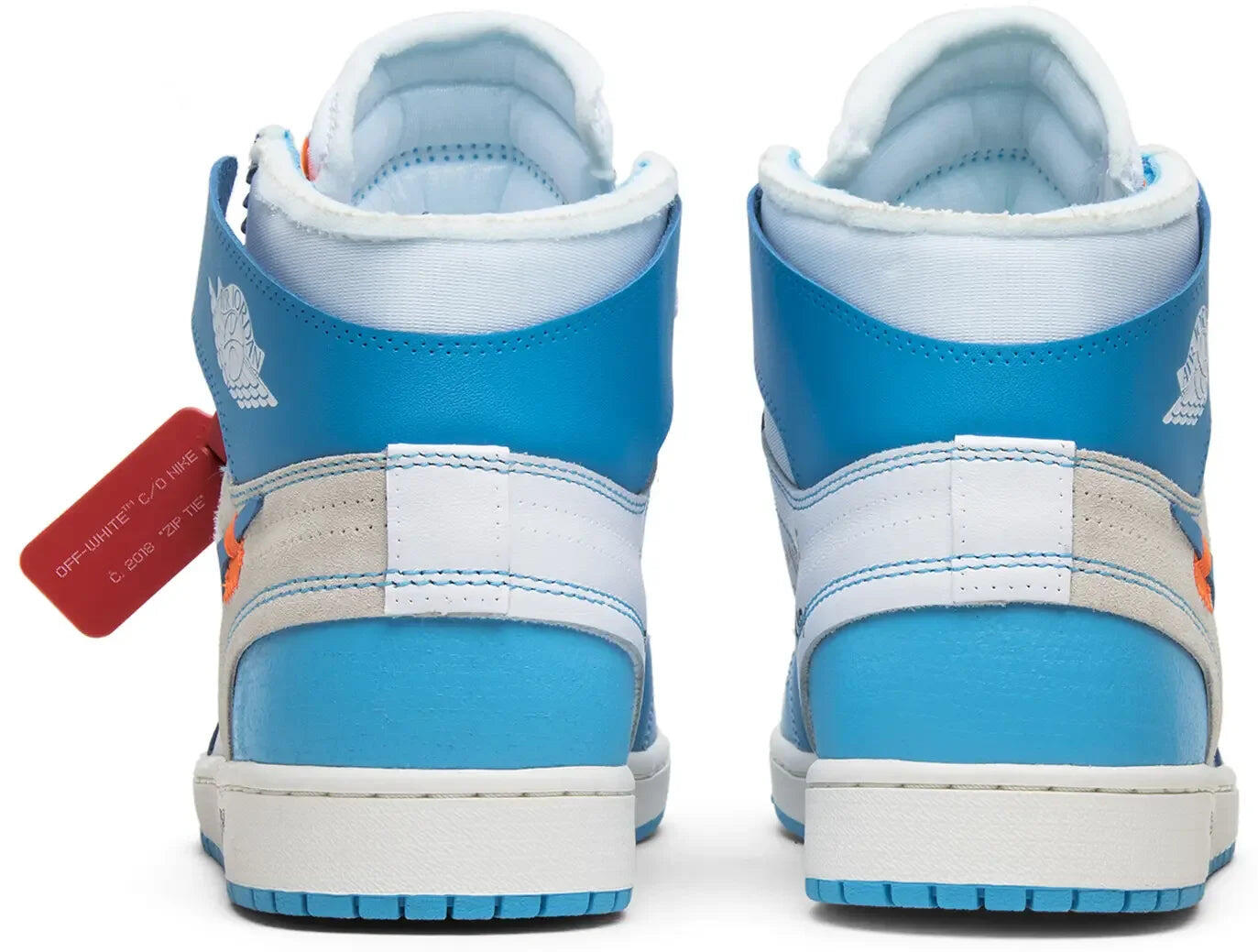 Jordan 1 Retro High Off-White University Blue 4/5
