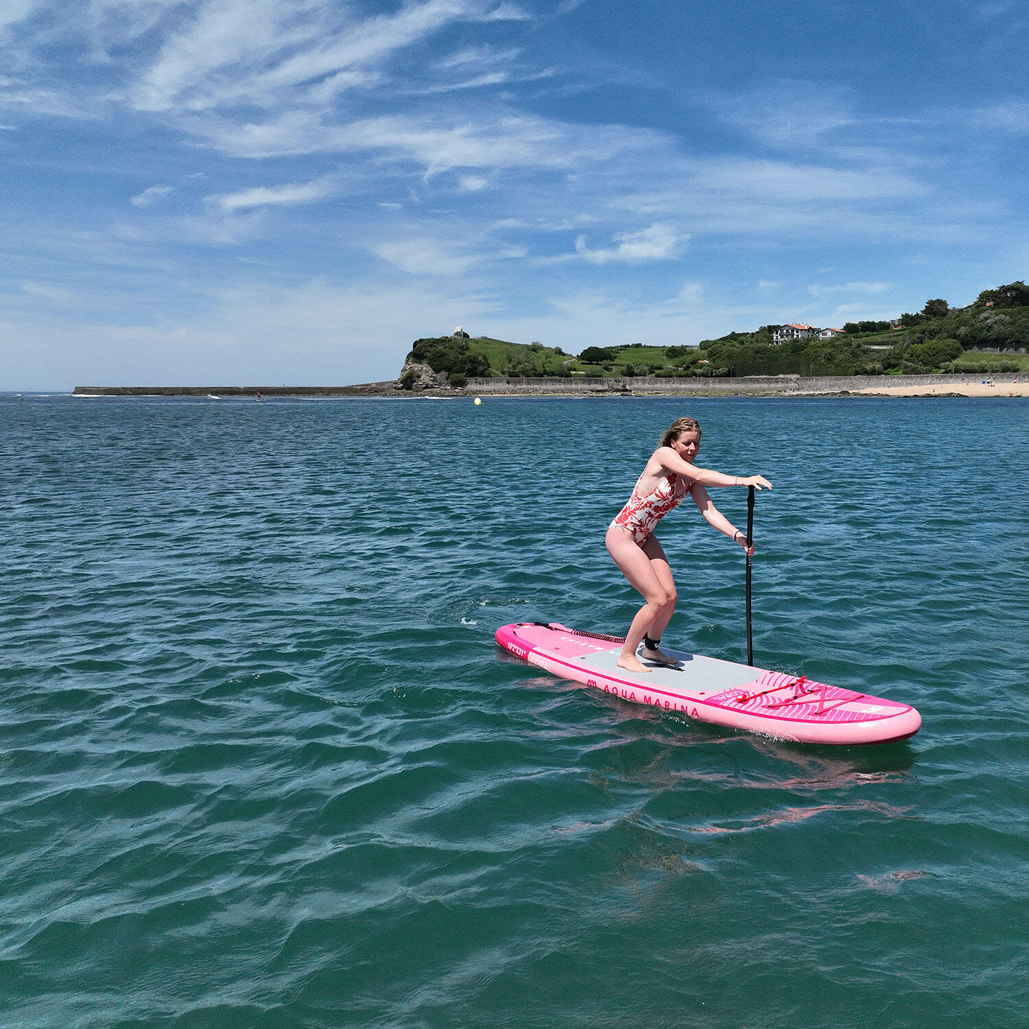 Deska Sup Aqua Marina Coral Raspberry 10'2" + Zestaw Combo Wiosło 2w1+Siedzisko 5/7