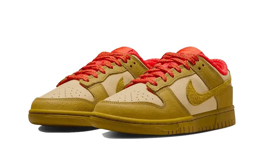 Nike Dunk Low W Bronzine Sesame Picante Red 2/3