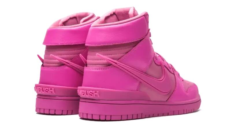Nike Dunk High AMBUSH Active Fuchsia 3/4