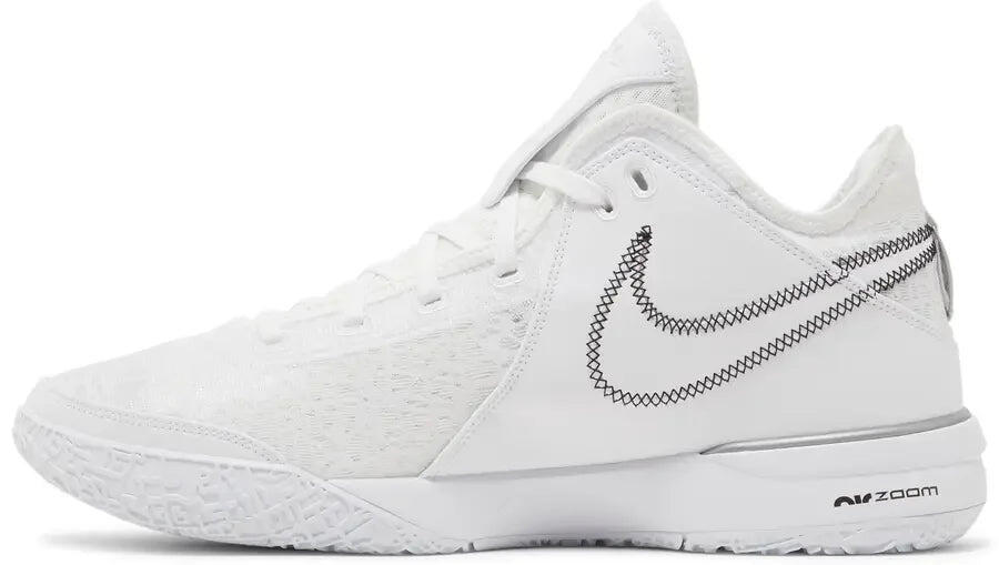 Nike Zoom LeBron NXXT Gen White Metallic Silver 2/5