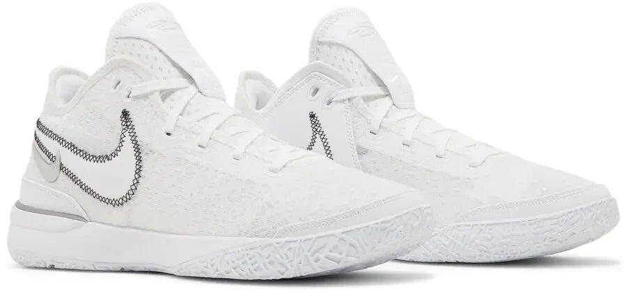 Nike Zoom LeBron NXXT Gen White Metallic Silver 5/5