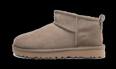 Laarzen - suède nubuck - classic ultra mini - antilope