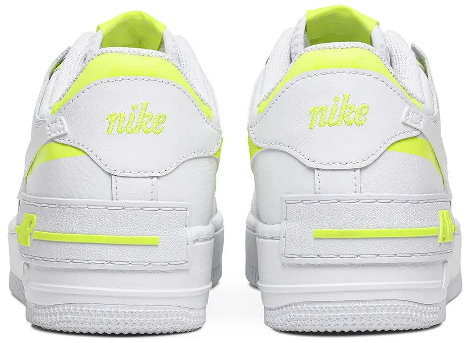 Nike Air Force 1 Shadow White Lemon Venom 4/5