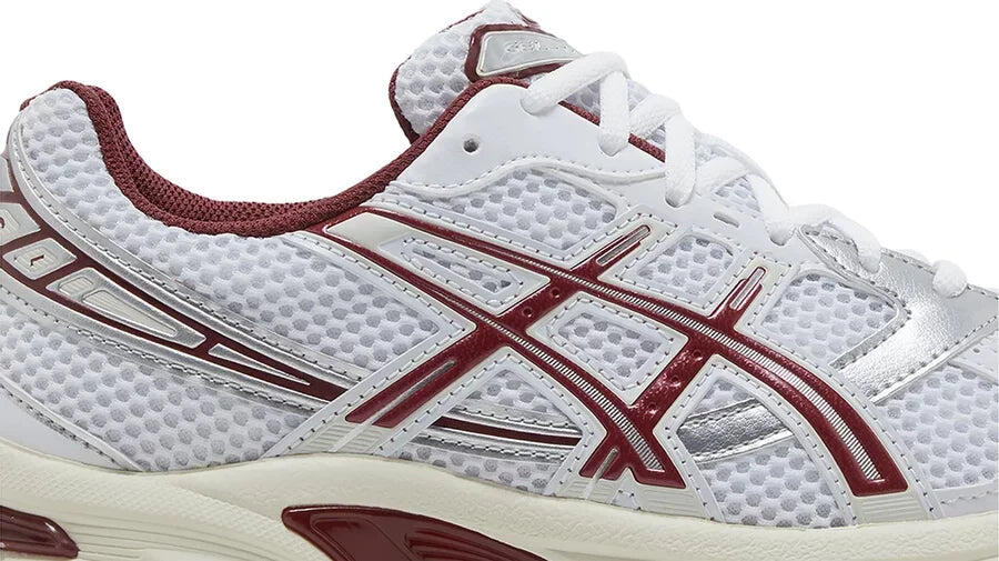 ASICS Gel-1130 White Red Dahlia Damen 2/7