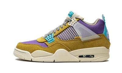 Schoenen - air jordan 4 - mesh en suède, zichtbaar air