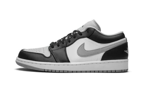 scarpe - uomo - low-top - Jordan 1 Low Shadow - bianco/nero