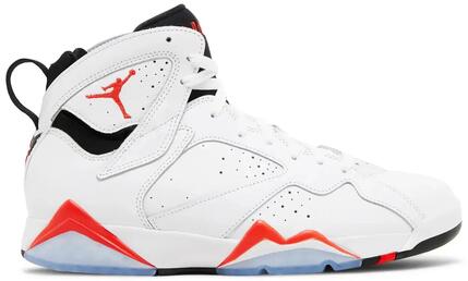 Zapatillas - baloncesto - jordan 7 retro - blanco/negro/crimson