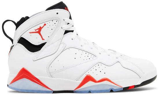 Zapatillas - baloncesto - jordan 7 retro - blanco/negro/crimson