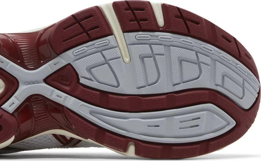 ASICS Gel-1130 White Red Dahlia Damen 5/7