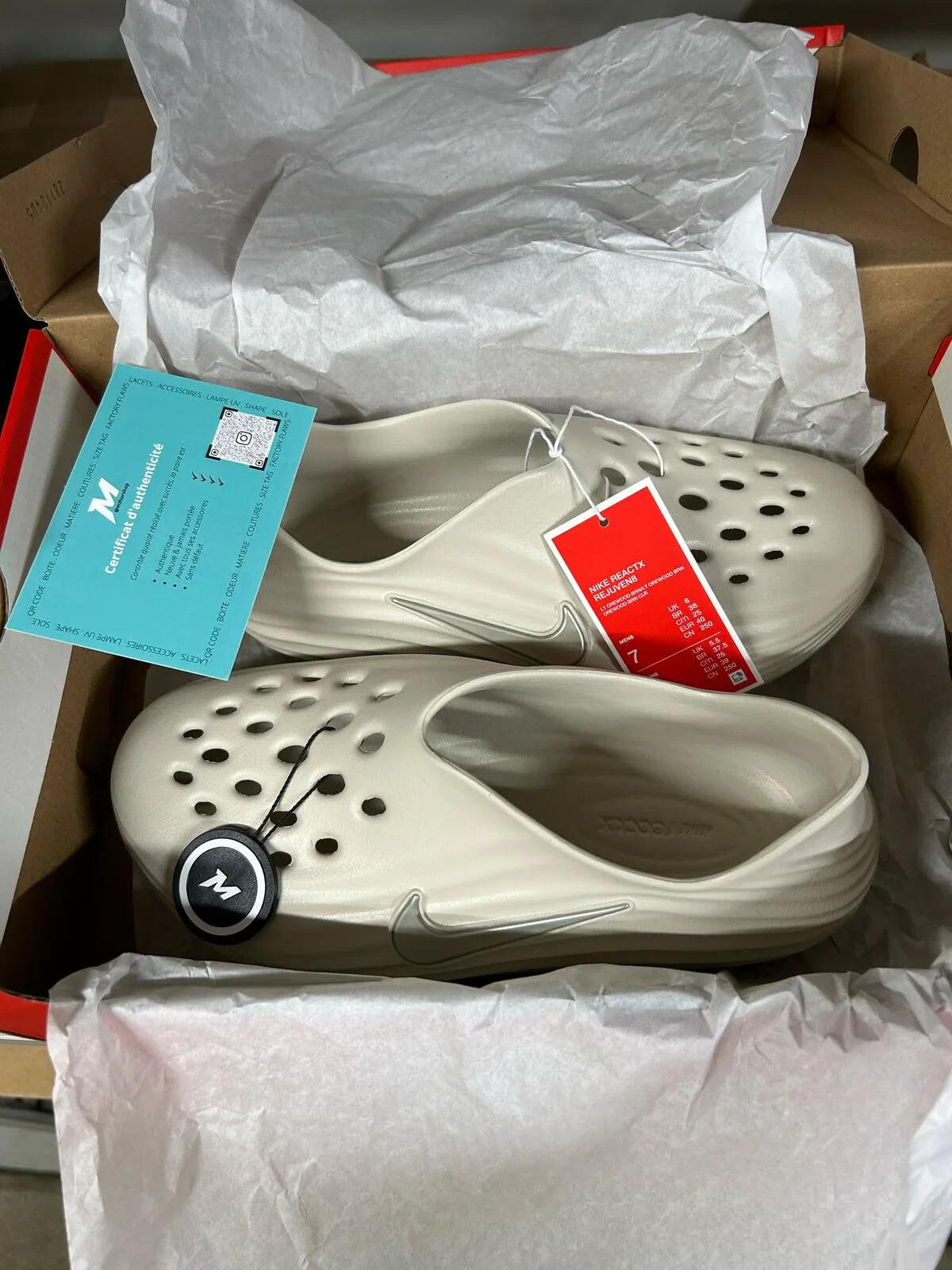 Nike ReactX Rejuven8 Light Orewood Brown 2/6
