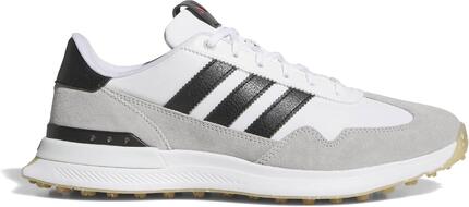 Adidas S2G Textile 2026, chaussures de golf pour homme, blanc/gris/noir