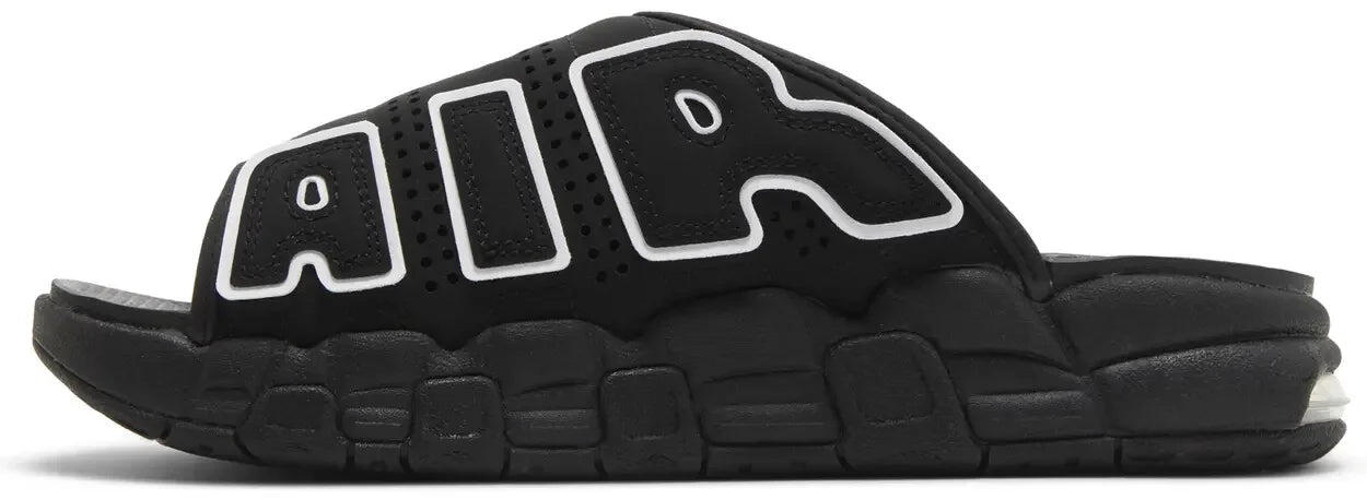 Nike Air More Uptempo Slide OG Black White 2/5