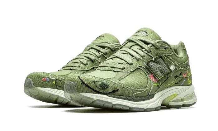 New Balance 2002R Bryant Giles Olive Green 2/4