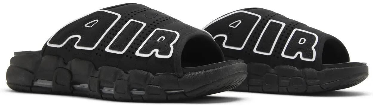 Nike Air More Uptempo Slide OG Black White 5/5