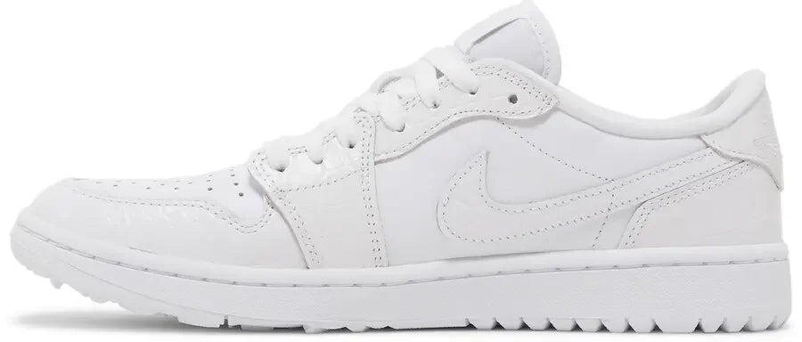 Jordan 1 Retro Low Golf White Croc 2/5