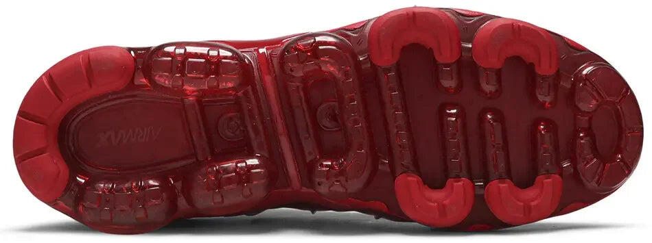 Nike Air VaporMax Plus Triple Red 3/5