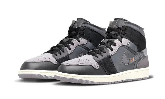 Jordan 1 Mid Craft Inside Out Black 2/3