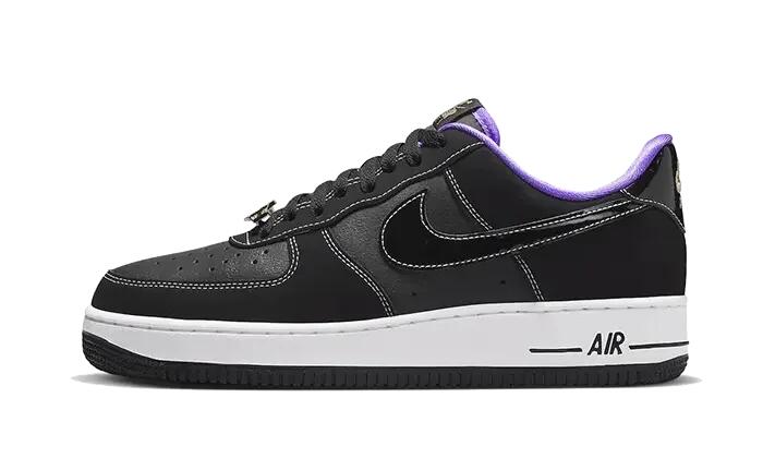 Nike Air Force 1 Low '07 LV8 World Champ Black Purple 1/3